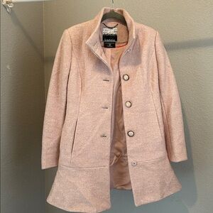 Kensie Women's Light Pink Trench Coat